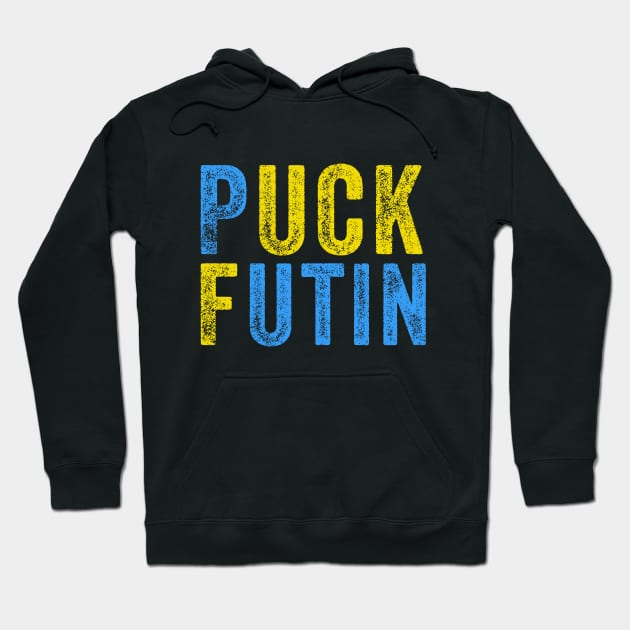 Puck Futin Stand With Ukraine Tee Puck Futin Stand Ukraine Hoodie by fadi1994